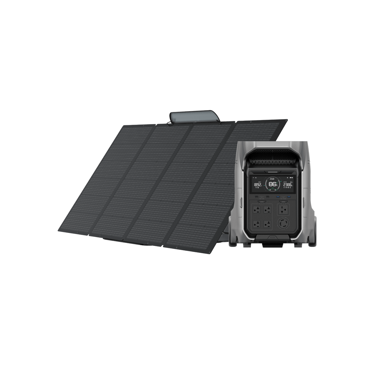 EcoFlow DELTA Pro 3 + 400 W Portable Solar Panel