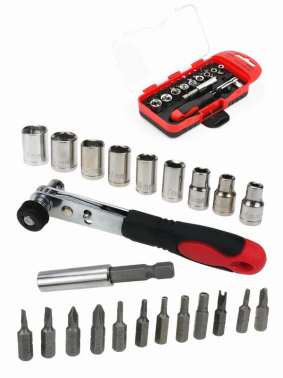 23-Piece Screwdriver & Wrench Set