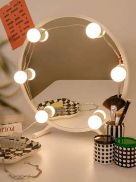 LED Light Bulbs for Mirrors, 6 Units