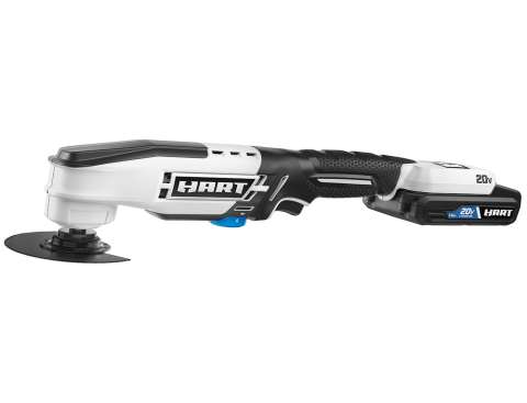 HART 20-Volt Cordless Multi Tool Kit (1) 20-Volt 1.5 Ah Lithium-Ion Battery (CUTTING TOOL WITH BATTERY AND CHARGER)