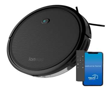 Ionvac Smartclean 2000 Robovac - Hardwood & Carpet Smart Robotic Vacuum, controlled via Mobile App or Voice Activated.