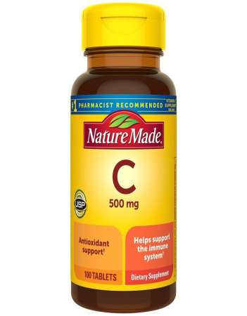 Nature Made Vitamin C 500mg Tablet - 100ct