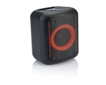 Onn. Medium Party Speaker with LED Lighting