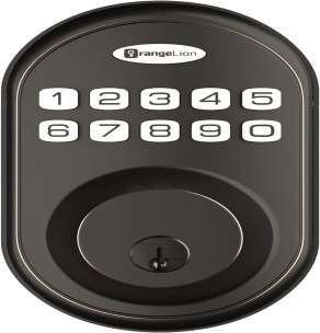 OrangeLion Keyless Entry Lock, Electronic Keypad Door Lock, Auto Lock, 1-Touch Locking.