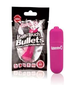 Soft-Touch Mini Bullet Vibrator by Screaming O Pleasure Products. (The ultimate compact, multifunction mini vibrator to take anywhere,
