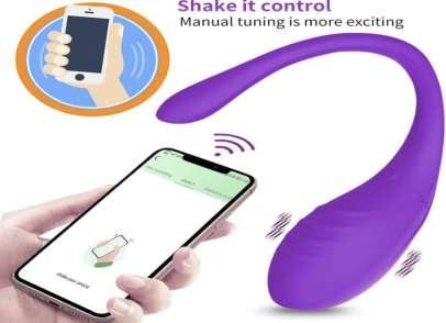 Vaginal/Anal Suction Cup Vibrator, USB Charging, love sprouse app