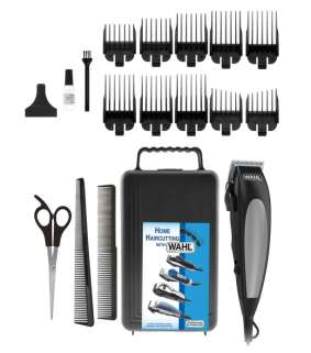 Wahl Homecut Corded Hair Clipper Kit, Men or Women, 18pc, Black - 9243-2301