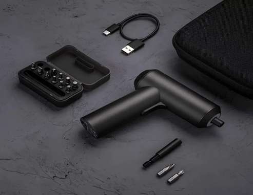 Xiaomi Mi Cordless Screwdriver 3.6V, 2000mAh Rechargeable Battery.